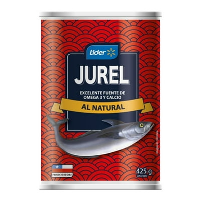 Jurel Natural Lata Drenado 300 G - Neto 425 G Lider