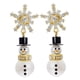 thumbnail image 2 of Pendientes Navideños Para Mujer, Pendientes Colgantes Para Navidad, Boda, Copo De Nieve, 2 of 3