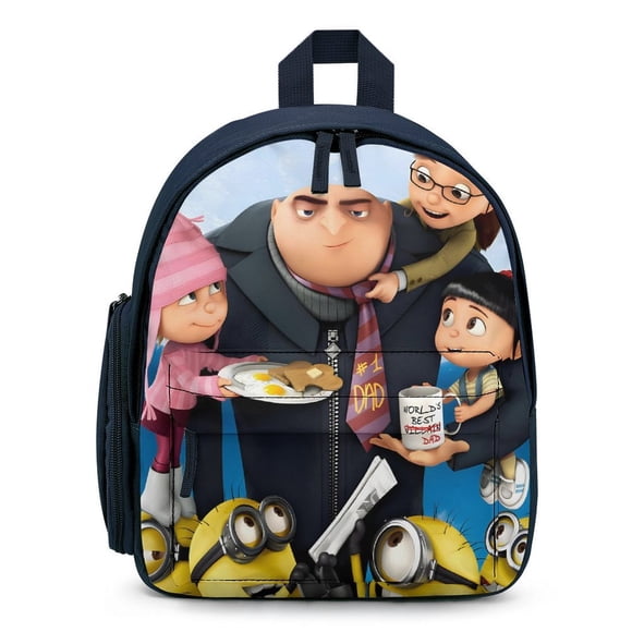 Mi Villano Favorito Mochila Escolar para Niños y Niñas, Mochila Infantil Ligera de Alta Calidad, Grande y Duradera Azul