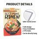 thumbnail image 4 of Ramen Cartel de metal, decoración de pared con cartel de metal personalizado, regalos para aficionados, amigos, familia y seres queridos 30x20 cm, 4 of 6