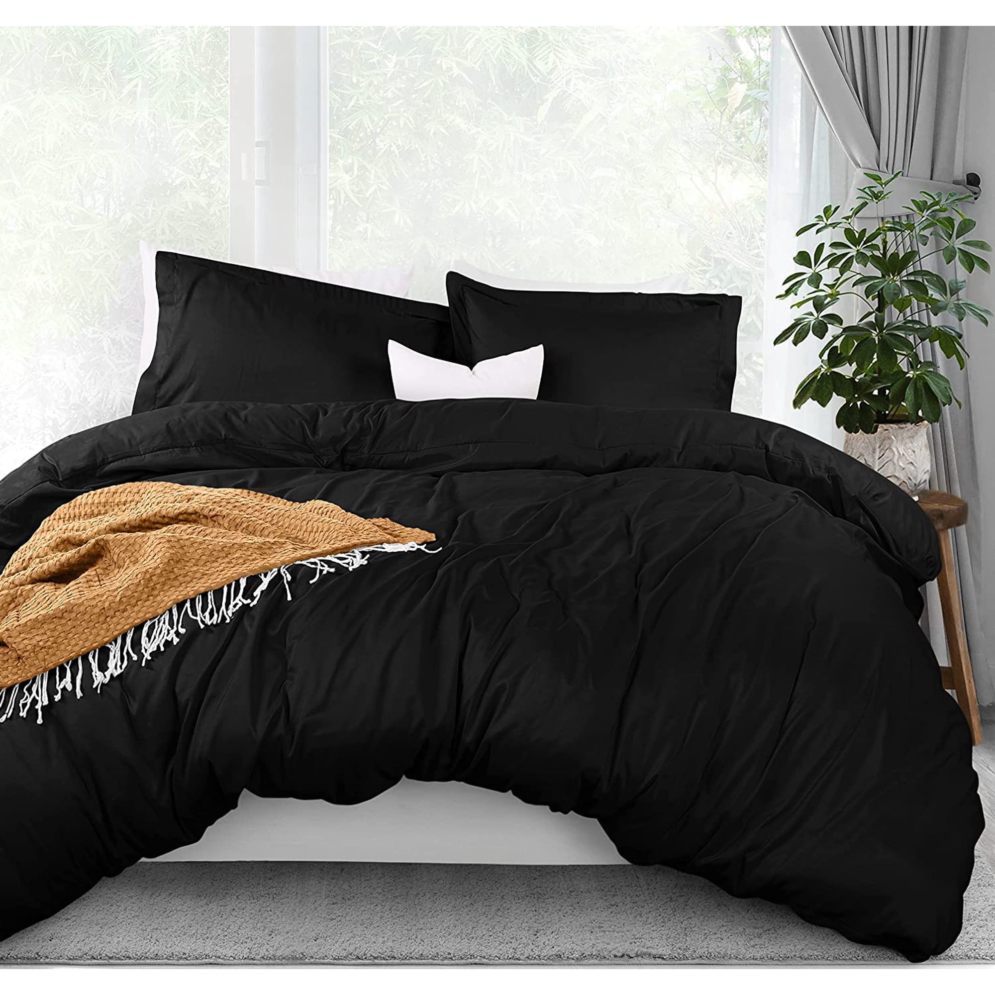 Utopia Bedding - Juego De Cama Utopia Queen Size 1 Funda De Edredón Y 2 Fundas De Almohada