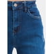 thumbnail image 4 of Jeans Wide Leg Azul Distressed Elasticado azul 34, 4 of 6
