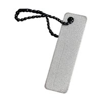 Magideal - Afilador De Piedra Mini Duradero Con Llavero Mantenga Sus Anzuelos Afilados Herramienta Práctica Archivo De Anzuelos De Pesca Para Accesorios De Pesca