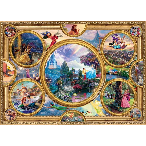 Rompecabezas Schmidt Thomas Kinkade Disney Dreams 2000 piezas