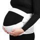 thumbnail image 1 of Ofertas Únicas Cinturón de Soporte de Maternidad Blanco Embarazo Cintura Abdomen Vientre Espalda Faja Banda Blanca L, 1 of 7