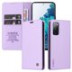 thumbnail image 4 of Funda Billetera de Cuero para Samsung Galaxy S20 FE con Tarjetero y Soporte - Tapa Magnética Morado, 4 of 6