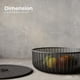 thumbnail image 3 of Frutero LIBKEN de metal con tapa de malla y cesta, color negro, 3 of 7