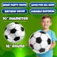 thumbnail image 3 of Pelotas Inflables de Playa de Fútbol KiddieLoot 16 cm PVC Duradero (6), 3 of 7