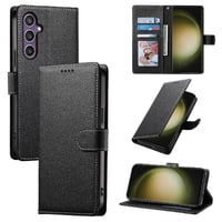 Funda Para Foxdock Samsung Galaxy S23 Fe– Cuero Premium, 3 Ranuras Para Tarjetas, Protección Contra Impactos