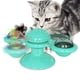 thumbnail image 2 of Juguete para gato Pet Life 'Windmill Fidget' con ventosa para vidrio o superficies, 2 of 7