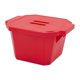 thumbnail image 1 of Cubo de hielo Bel-Art 4,0 L rojo con tapa, 1 of 4