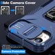 thumbnail image 2 of Funda Armada para iPhone 15 Plus con Tapa Deslizante y Soporte Magnético Giratorio Azul, 2 of 5