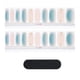 thumbnail image 3 of 20 Pegatinas Para Uñas De Gel, Tiras De Gel Curadas Para Uñas De Salón De Belleza Para Niñas, Color Azul, 3 of 3