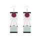 thumbnail image 1 of Pendientes Hanafuda Kitmetsu No Yaiba Tanjiro Aretes Largos, 1 of 3