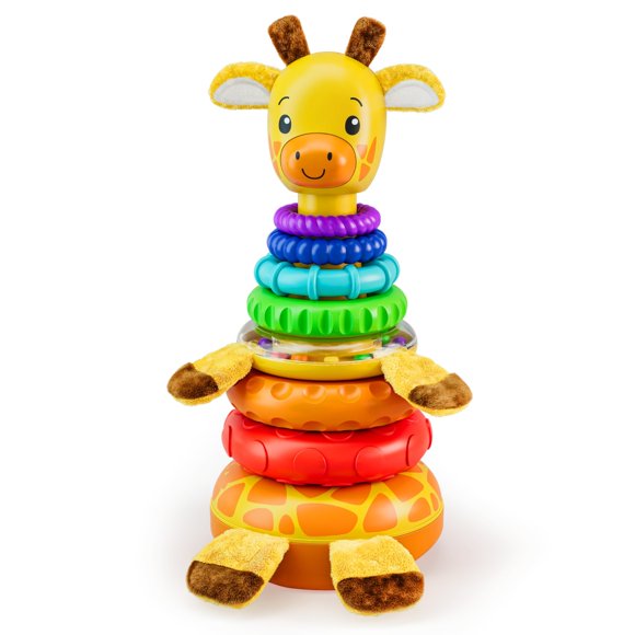 Juguete de apilamiento Move2Play 7 anillos estilo Montessori - Regalo para bebé