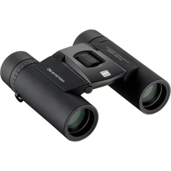 Binoculares OM SYSTEM 10x25 Impermeables, Ligeros y Plegables