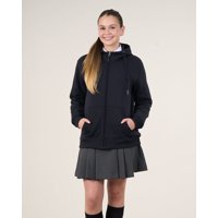 Polemic - Poleron Escolar Franela Niña Cierre Y Gorro S-Xl -