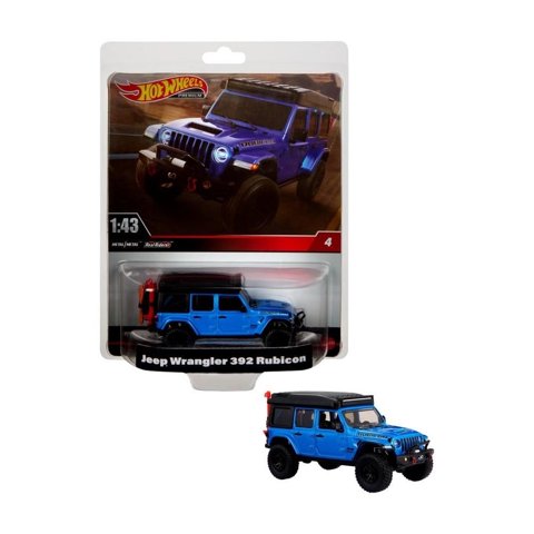 Vehículo De Juguete Hot Wheels Premium Auto Escala 1:43 Jeep Wrangler