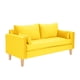 thumbnail image 2 of Sofa Sky 3c Felpa 05 Amarillo, 2 of 5