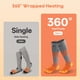thumbnail image 4 of Calcetines calefactables Waestcia con control por APP y recargables para hombres y mujeres, 4 of 8