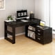 thumbnail image 2 of Escritorio Multifuncional Con Archivero Transformable 140cm Negro, 2 of 6