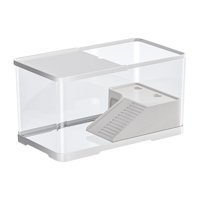 Ioensy - Tanque De Tortugas, Decoración Interior, Escondite De Descanso, Caja De Alimentación Para Cría, Hábitat De Tortugas S