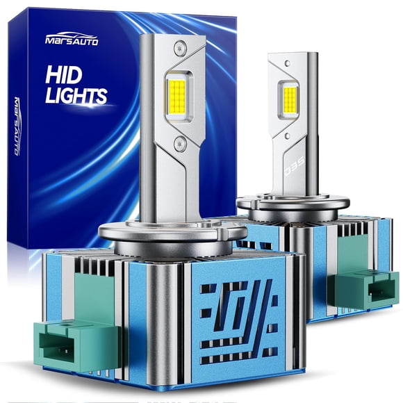 Bombillas de xenón HID Marsauto D3S 6500 K blancas IP68 impermeables