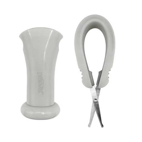 Dr. Brown'S - Tijera De Uñas De Agarre Seguro