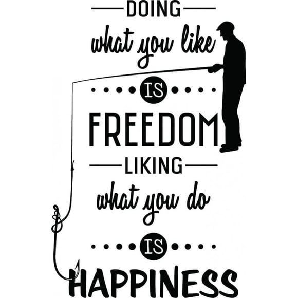 Decomural Freedom Happiness Fishing WS-46150