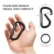 thumbnail image 2 of Mosquetón con clip Oupeng Sky Iron, 800 libras, anillo en D, 12 unidades, 2 of 7