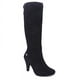 thumbnail image 1 of Bota Chalada Mujer Plataform-7 Negro Moda, 1 of 3