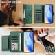 thumbnail image 4 of FOXDOCK Funda Tipo Cartera para Realme 15 5G Cuero PU con Cremallera y Correa de Muñeca, Ranuras para Tarjetas, Soporte Plegable, Cierre Magnético, 4 of 5