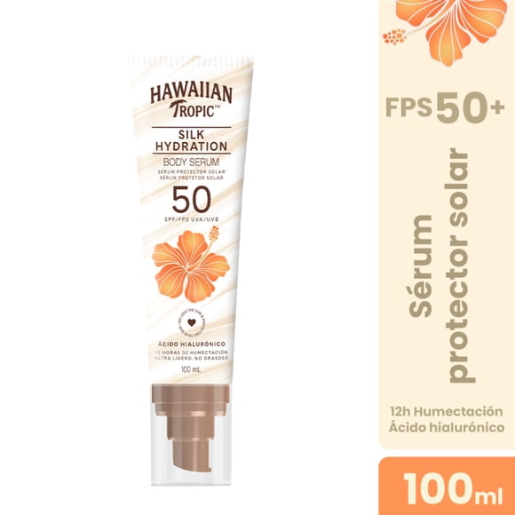 Protector solar Hawaiian Tropic silk hidration body serum fps50, 100 ml