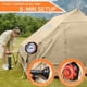 thumbnail image 3 of Tienda de campaña inflable catnaoa 297x221x191 cm 4-6 personas Beige, 3 of 8