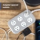 thumbnail image 5 of Regleta GE de 1,8 m con puertos USB‑A/C y 12 enchufes, protector contra sobretensiones, 5 of 7