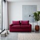 thumbnail image 1 of Sofa Livorno 2 C Tela Velvet Burdeo, 1 of 8