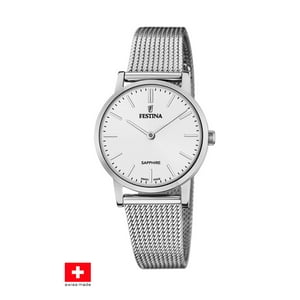 Reloj F20015/1 Festina Swiss Blanco Mujer Swiss Made