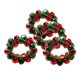 thumbnail image 4 of 4 Piezas De Servilleteros Navide?os Para Decoración De Mesa, Campanas Para Gala, Rojo, Verde, 4 of 5