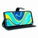 thumbnail image 3 of FOXDOCK Funda tipo Cartera para Xiaomi Redmi Note 9s – Cubierta de Cuero PU con Múltiples Ranuras, Bolsillo para Efectivo y Correa de Muñeca, 3 of 6