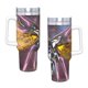 thumbnail image 4 of Mobile Suit Gundam SEED Freedom Vaso aislado de acero inoxidable con asa, diseño temático, regalo para familia, amigos y fans; incluye pajita y encaja en el portavasos estándar, 40 oz, 4 of 6