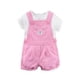 thumbnail image 1 of Conjunto Jardinera + Polera Bebes - Niña 6M Rosa con polera Blanca, 1 of 1