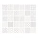 thumbnail image 3 of 30 Piezas De Estabilizadores Para Patrones De Bordado Sashiko DIY De 3,94 X 3,94 Pulgadas, 3 of 5