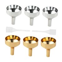 Bothyi - 6X Mini Embudo Ligero Robusto Multifuncional Para Rellenar Especias Arena Arte Pequeño