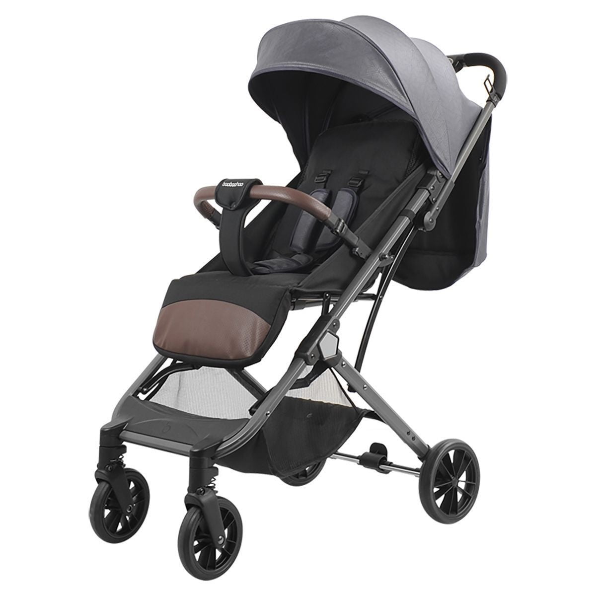 Coche De Paseo Tipo Maleta 0-3 Años Milan Gris By Lubabycas