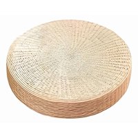 Genérico - Cojín Decorativo Multifuncional Redondo Natural Yoga Jhn