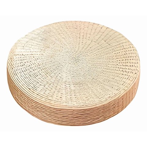 Genérico - Cojín Decorativo Multifuncional Redondo Natural Yoga Jhn