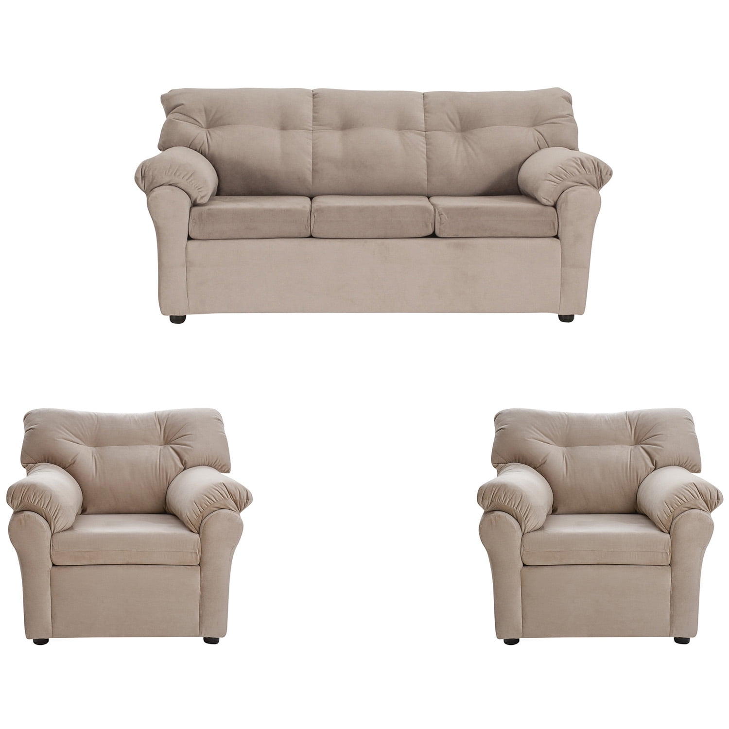 Muebles América - Living América 311 Tela Beige