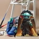 thumbnail image 3 of Bebé Yoda Mochila de Cuerdas para Deportes y Gimnasio, Bolsa de Cuerdas Resistente al Agua, Bolsa Cinch, 30×40cm, 3 of 6