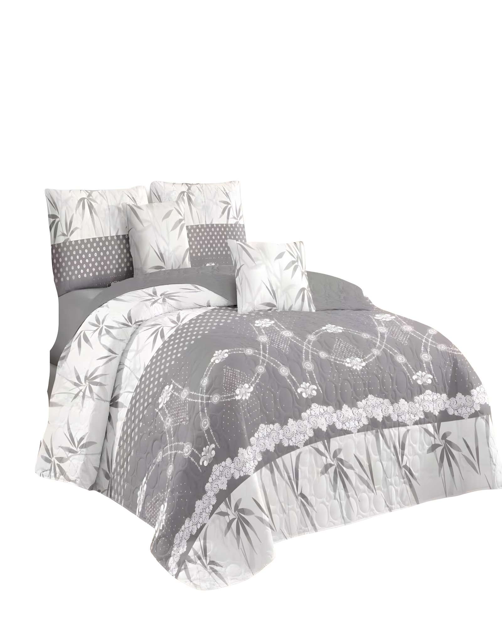 Genérico - Cubrecama Con Diseños Únicos King 250 X 270 Cm P15