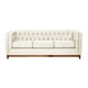 thumbnail image 3 of Sofa Roma 3C Lino Blanco, 3 of 6